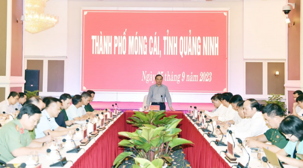 Phó thủ tướng Trần Lưu Quang làm việc với Quảng Ninh về công tác phòng chống buôn lậu