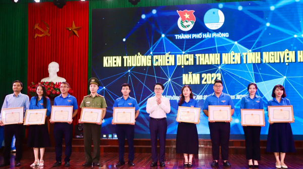 Hơn 20.000 thanh niên Hải Phòng tham gia Chiến dịch Thanh niên tình nguyện Hè 2023