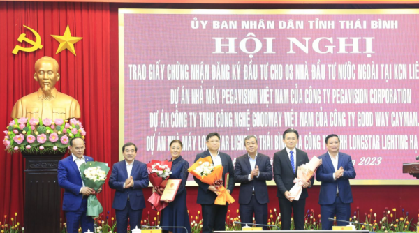 Thái Bình có thêm 03 dự án FDI với tổng vốn đầu tư 270 triệu USD vào Khu công nghiệp Liên Hà Thái