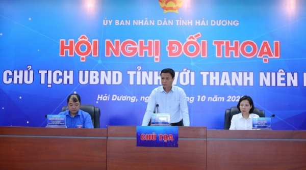 Chủ tịch UBND tỉnh Hải Dương đối thoại với thanh niên