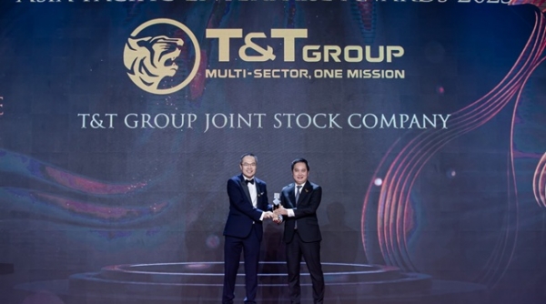 Phó Chủ tịch T&T Group Đỗ Vinh Quang nhận giải Doanh nhân xuất sắc Châu Á 2023