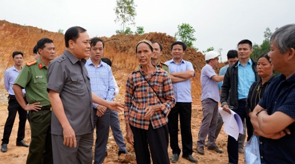 Chủ tịch UBND tỉnh Lạng Sơn kiểm tra các dự án trọng điểm