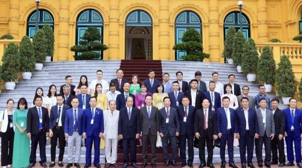 Chủ tịch nước gặp mặt Đoàn đại biểu Tổng hội Nông nghiệp và Phát triển nông thôn Việt Nam