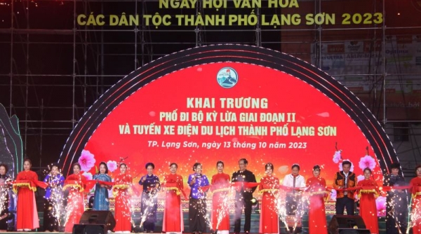 Thành phố Lạng Sơn: Tưng bừng Ngày hội văn hóa các dân tộc năm 2023