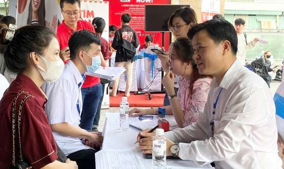 Hơn 3.000 sinh viên TP. Hồ Chí Minh tham gia Ngày hội việc làm