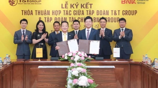 T&T Group hợp tác với BNK - tập đoàn tài chính hàng đầu Hàn Quốc