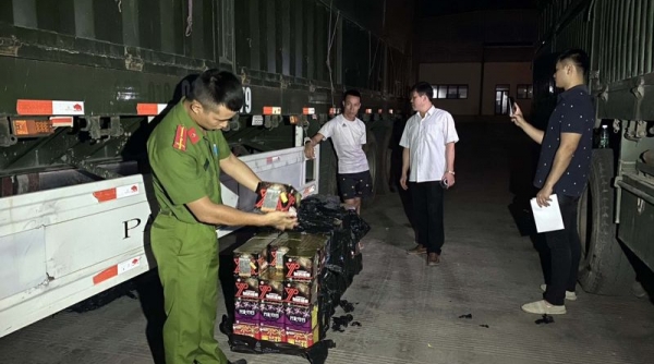 Lạng Sơn: Phát hiện, ngăn chặn liên tiếp 2 vụ vận chuyển pháo nổ