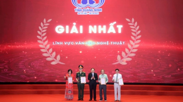 85 tác phẩm đạt giải cuộc thi sáng tác về 60 năm thành lập tỉnh Quảng Ninh
