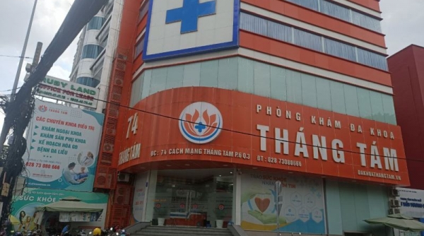 Sở Y tế TP. Hồ Chí Minh sẽ kiểm tra Phòng khám đa khoa Tháng Tám