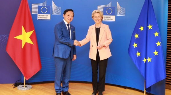 Chủ tịch Ursula von der Leyen nhấn mạnh: Việt Nam là ví dụ tuyệt vời về hợp tác với EU