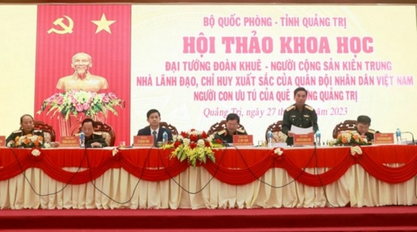 Quảng Trị- Nhiều hoạt động kỷ niệm 100 năm ngày sinh của Đại tướng Đoàn Khuê