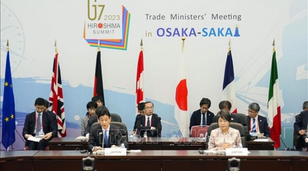 Các nước G7 thúc đẩy chuỗi cung ứng hàng hóa quan trọng