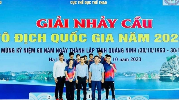 Quảng Ninh xuất sắc giành 3 HCV tại Giải Nhảy cầu VĐQG 2023