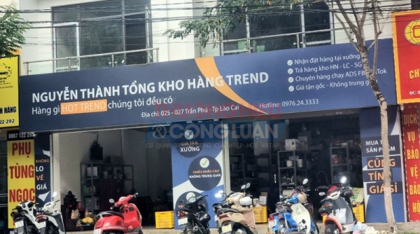 Nỗi lo từ cách bán hàng kiểu “tổng kho” tại Lào Cai