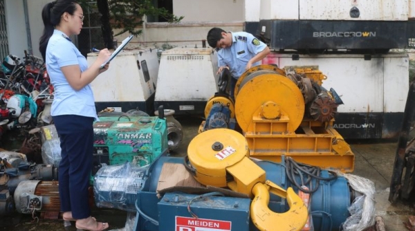 Phát hiện bắt giữ lô máy móc, thiết bị cũ nhập lậu tại Quảng Bình