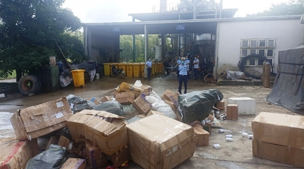 Thừa Thiên Huế- Cục Quản lý Thị trường tiêu hủy gần 8 tấn hàng hóa
