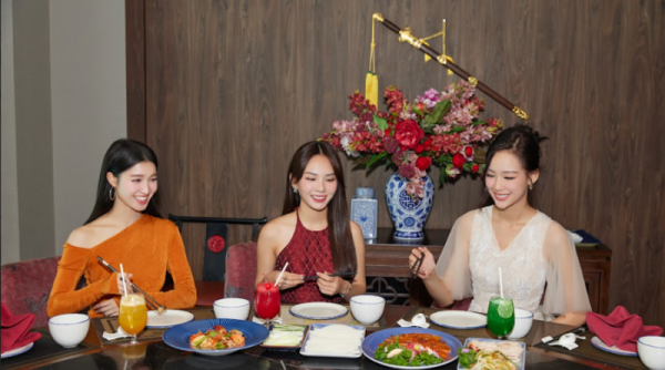 Khám phá ẩm thực Trung Hoa tại Quy Nhơn cùng Top 3 Miss World Việt Nam 2022