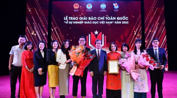 Vinh danh 59 tác phẩm báo chí vì sự nghiệp giáo dục Việt Nam