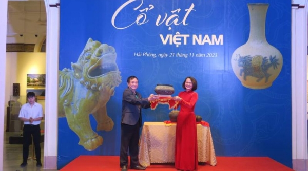 Hải Phòng khai mạc trưng bày “Cổ vật Việt Nam”