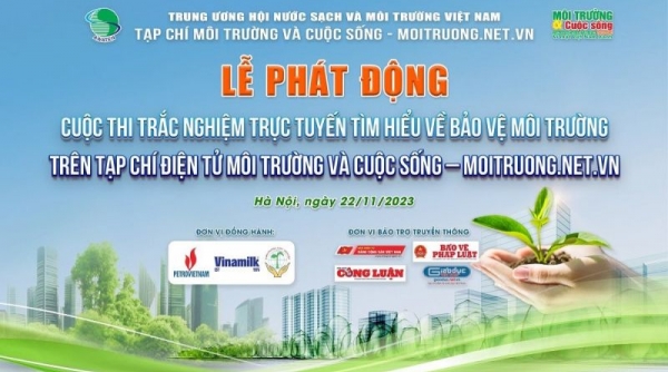 Phát động Cuộc thi trắc nghiệm trực tuyến “Tìm hiểu về Bảo vệ môi trường” trên tạp chí điện tử Môi trường và Cuộc sống