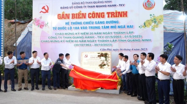 Công ty than Quang Hanh – TKV: Sản xuất kinh doanh gắn liền với đảm bảo đời sống công nhân