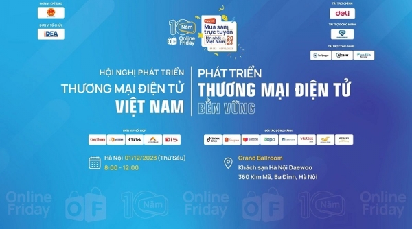 Sắp diễn ra Hội nghị Phát triển thương mại điện tử Việt Nam