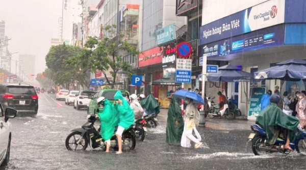 Đà Nẵng: Không khí lạnh đang tràn xuống, kèm mưa lớn nhiều ngày