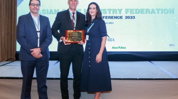 Chủ tịch Tập đoàn BRG được vinh danh tại Hội nghị Golf quốc tế AGIF Đà Nẵng 2023