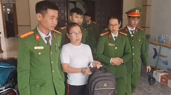Công an Thanh Hóa bắt tạm giam đối tượng Nguyễn Thị Xuyến