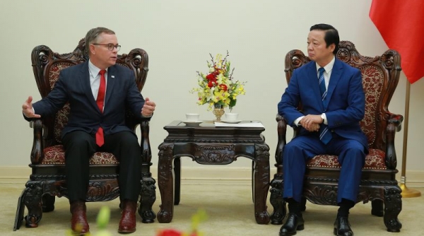 Phó Thủ tướng Trần Hồng Hà tiếp Phó Chủ tịch tập đoàn Dell