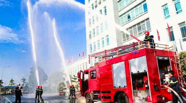 Tiền Giang đảm bảo nguồn nước phục vụ công tác phòng cháy, chữa cháy