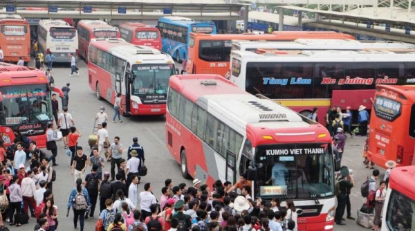 Đảm bảo số lượng, chất lượng các phương tiện vận tải dịp Tết Nguyên đán tại thủ đô