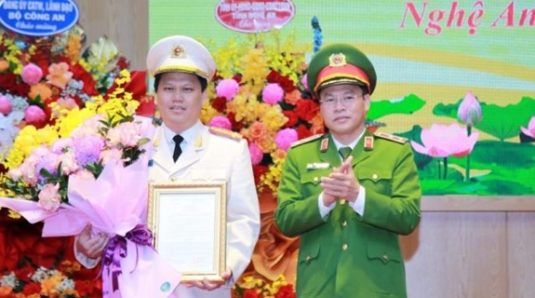 Công an tỉnh Nghệ An có Giám đốc mới