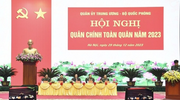 Chủ tịch nước Võ Văn Thưởng dự, chỉ đạo Hội nghị Quân chính toàn quân năm 2023