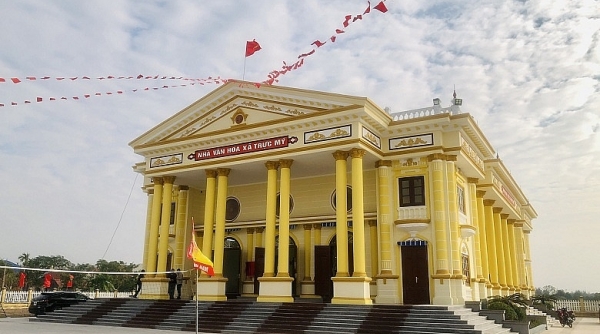 Xã Trực Mỹ (Trực Ninh, Nam Định): Khánh thành Nhà văn hóa do Petrovietnam, Vietsovpetro tài trợ