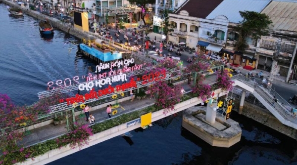 TP. Hồ Chí Minh: Chợ hoa xuân “Trên bến dưới thuyền” Tết Giáp Thìn dự kiến kéo dài 15 ngày