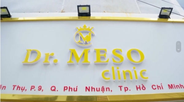 Khám chữa bệnh không phép, chủ Hộ kinh doanh Dr Meso bị phạt gần 150 triệu đồng