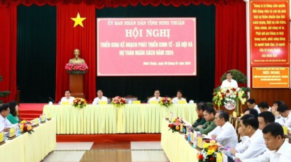 Năm 2024, Ninh Thuận xác định 03 khâu đột phá, 06 lĩnh vực ưu tiên