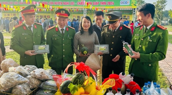 Huyện Nghi Lộc: Khai mạc Tuần lễ giới thiệu, quảng bá sản phẩm OCOP và nông sản