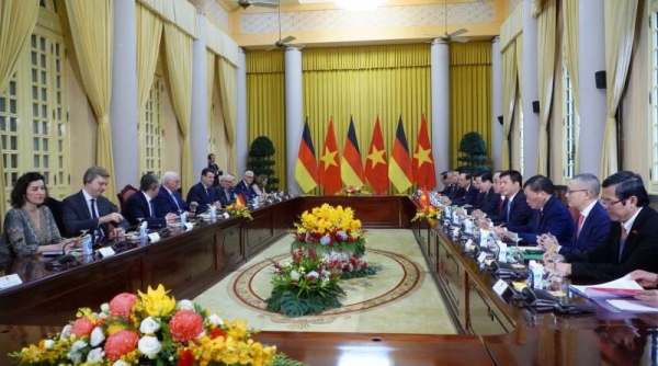 Tổng thống Đức Frank-Walter Steinmeier khẳng định, Việt Nam là đối tác kinh tế tin cậy