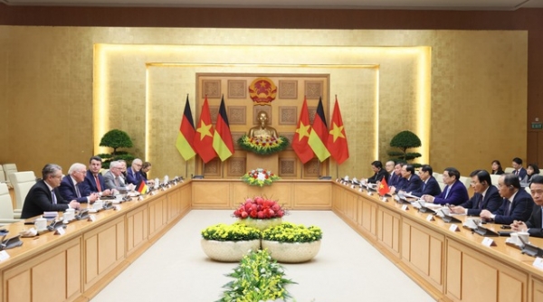 Tổng thống Frank-Walter Steinmeier đánh giá cao sự phát triển kinh tế năng động của Việt Nam