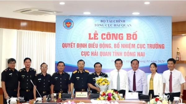 Ông Lê Văn Thung làm Cục trưởng Cục Hải quan Đồng Nai