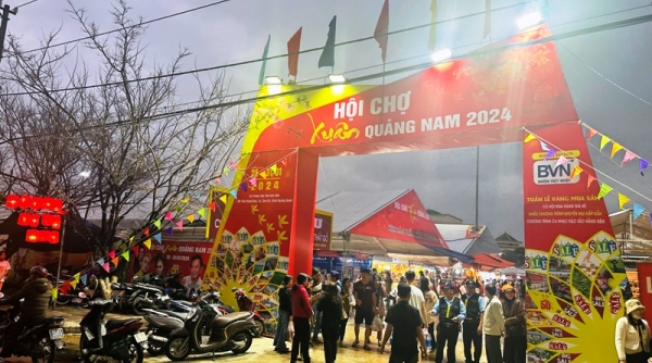 Hơn 400 gian hàng tham gia “Hội chợ Xuân Quảng Nam 2024”