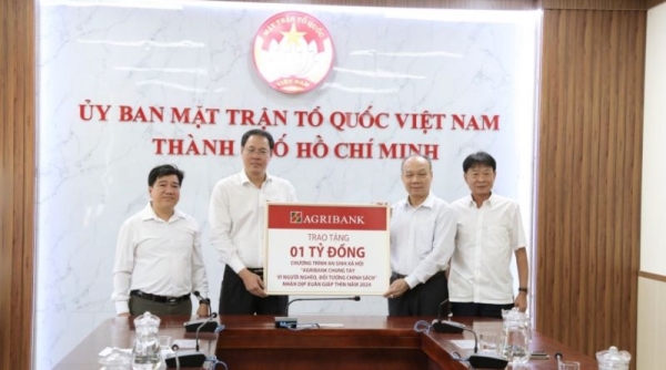 Agribank chung tay vì người nghèo TP Hồ Chí Minh nhân dịp Xuân Giáp Thìn
