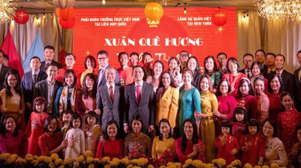 Phái đoàn Việt Nam tại Liên Hợp quốc tổ chức “Tết Cộng đồng-Xuân Quê hương Giáp Thìn 2024”