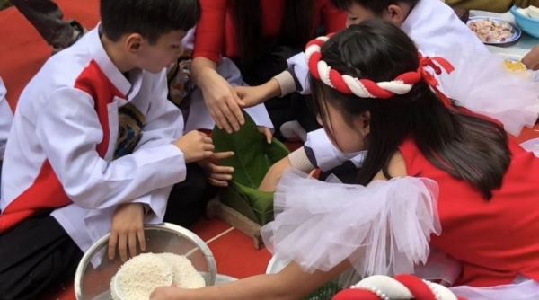 Nam Định: Tổ chức các hoạt động trải nghiệm Tết cổ truyền trong trường học