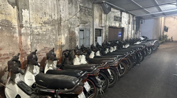 Tóm gọn ổ nhóm chuyên trộm xe máy trên địa bàn Hà Nội