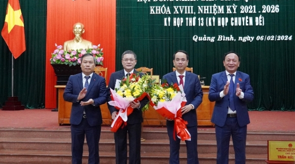 Giám đốc Sở Kế hoạch và Đầu tư được bầu làm Phó Chủ tịch UBND tỉnh Quảng Bình