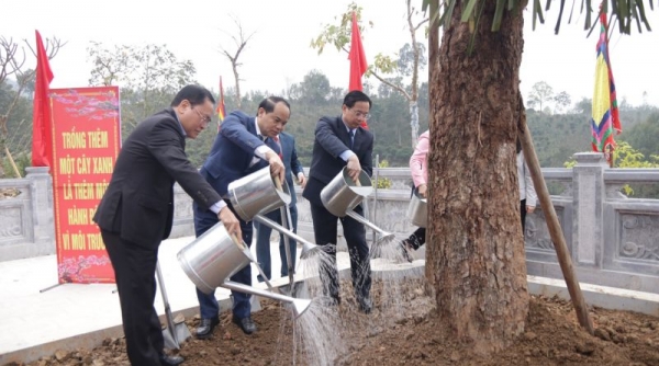 Lạng Sơn: Phát động “Tết trồng cây đời đời nhớ ơn Bác Hồ” tại huyện Chi Lăng