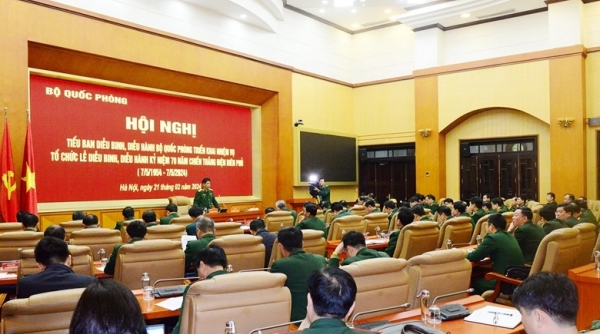 Triển khai nhiệm vụ tổ chức diễu binh, diễu hành kỷ niệm 70 năm Chiến thắng Điện Biên Phủ
